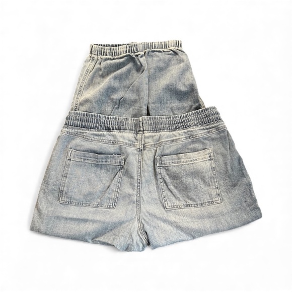 💙 EUC SONOMA Elastic Waist Cargo Blue Jeans | Sz L - Picture 4 of 7